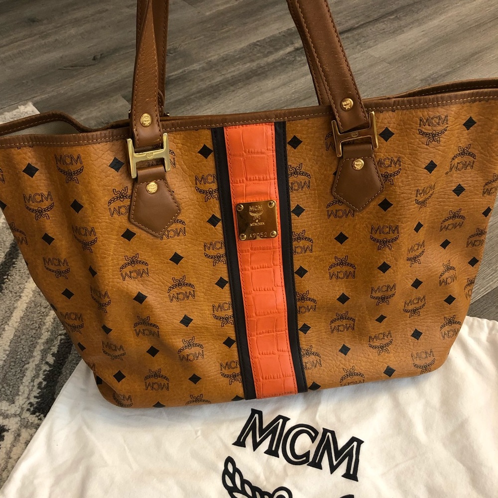 Authentic MCM tote bag